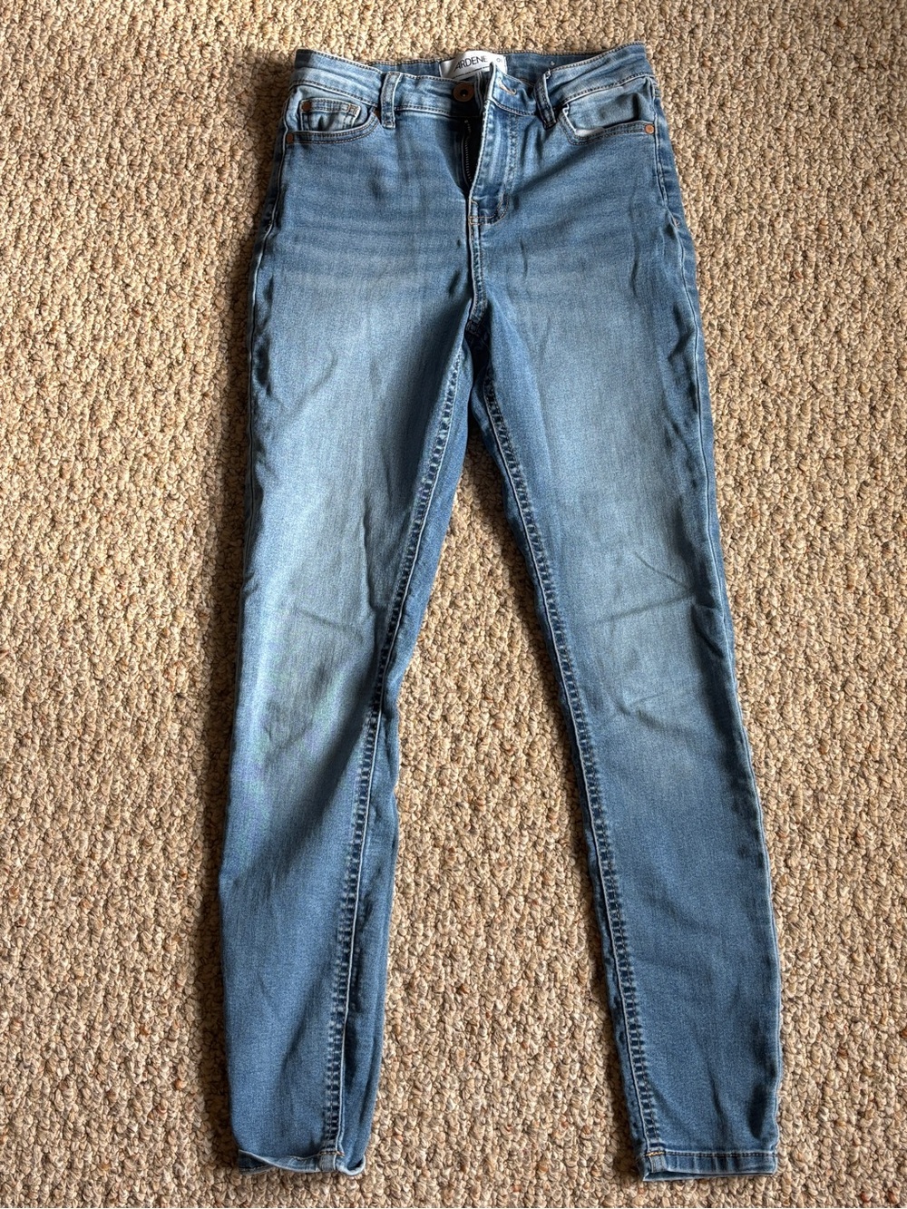 Ardene Light Blue Skinny Jeans
